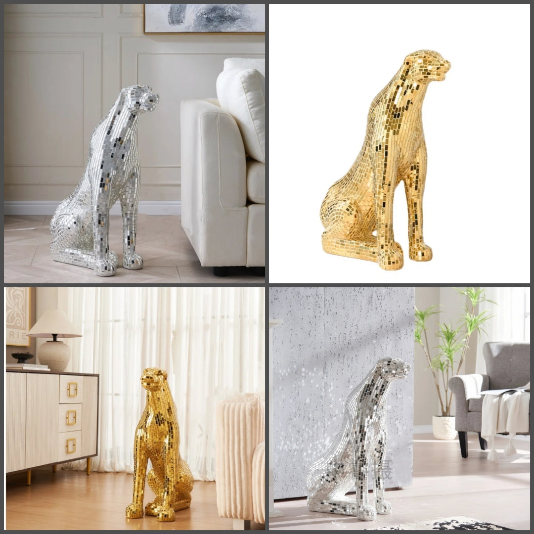 31.25" SITTING PANTHER