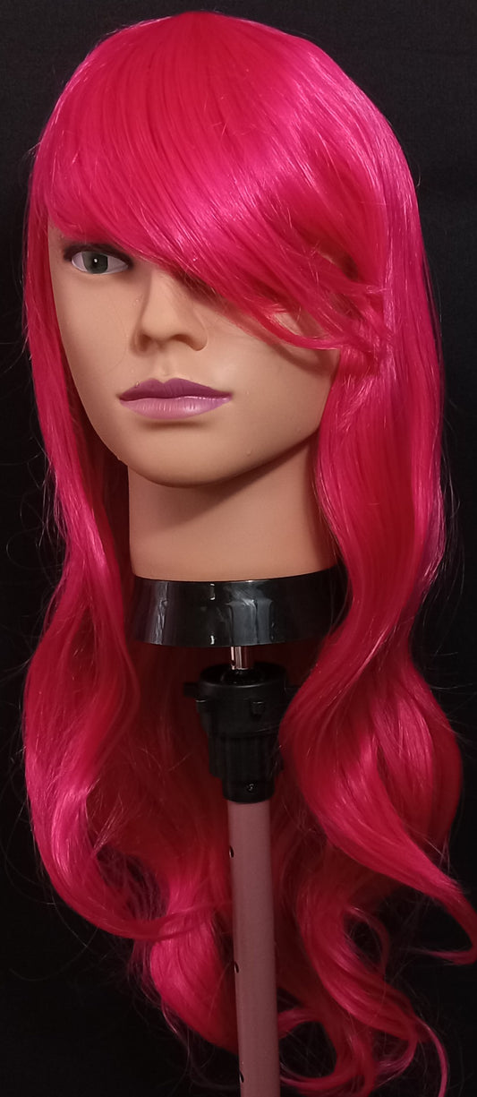 COCOMONEY WIG PINK LONG ABSOLUTELY GORGEOUS SYNTHETIC