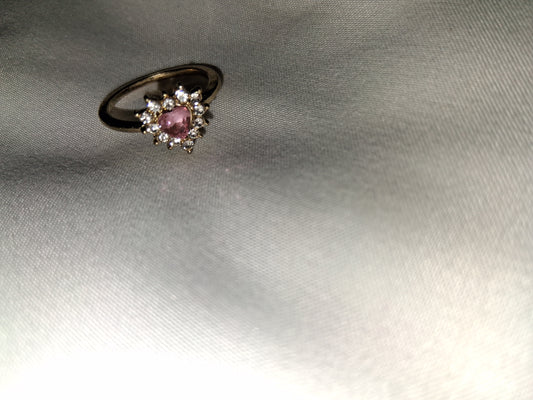 Silver ring size 7 costume COCOMONEY