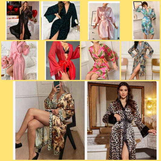 Luxury robes choose number by the item you want