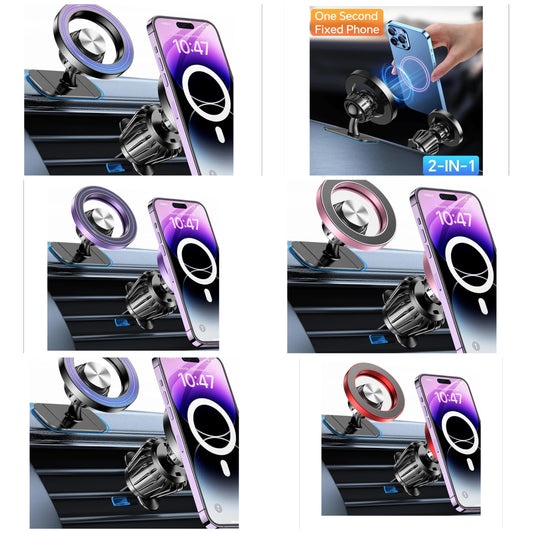 Magnetic Phone Holder for Car Phone Holder Mount Dash【360°】Cell Phone Holders for Your Car Accessories for Women Men iPhone 16 Pro Max 15 14 13 12 Plus