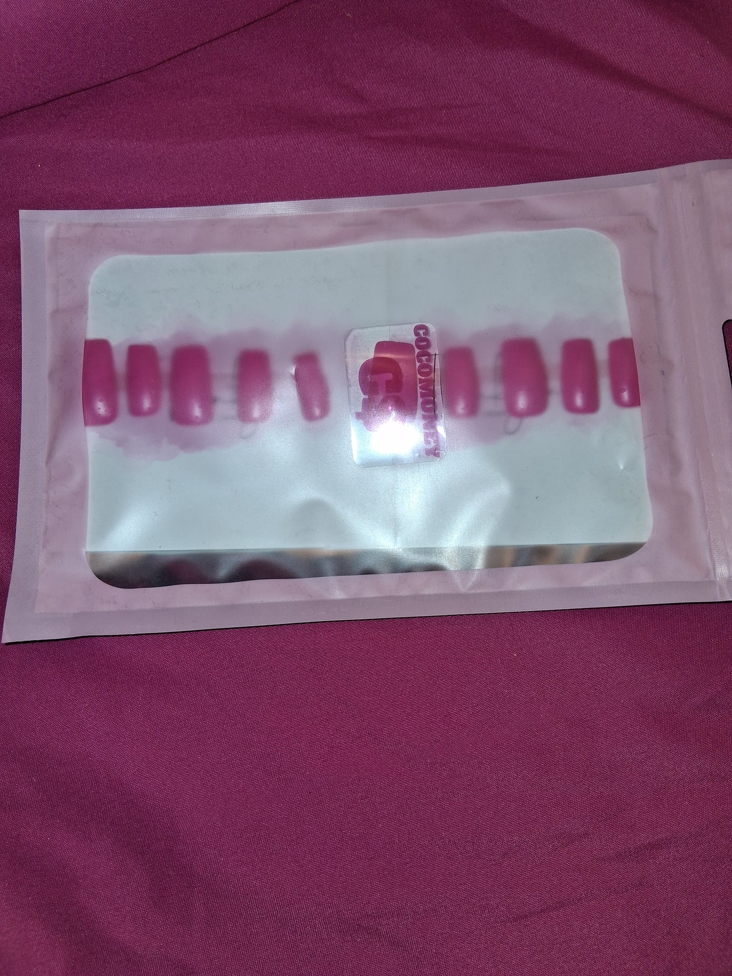 COCOMONEY NAILS CUSTOM 1 OF 1 GLUE ON PRESS ON COMES WITH FREE GIFTS #g6