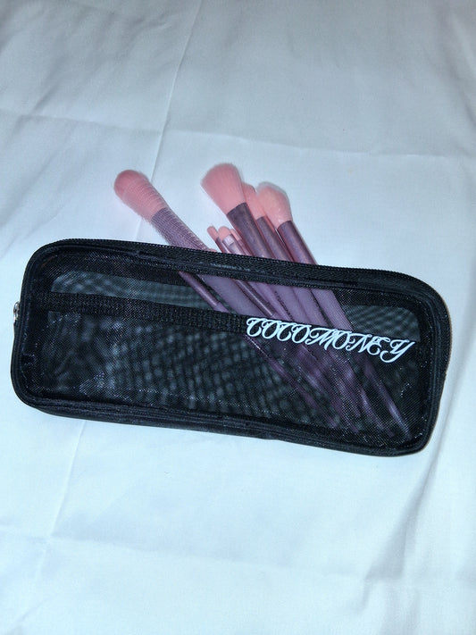 COCOMONEY MAKEUP BRUSH BAG CAN BE USED FOR ANYTHING 9×3.7in