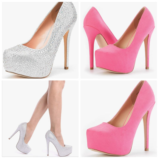 High Heel Platform Dress Pump Shoes GORGEOUS