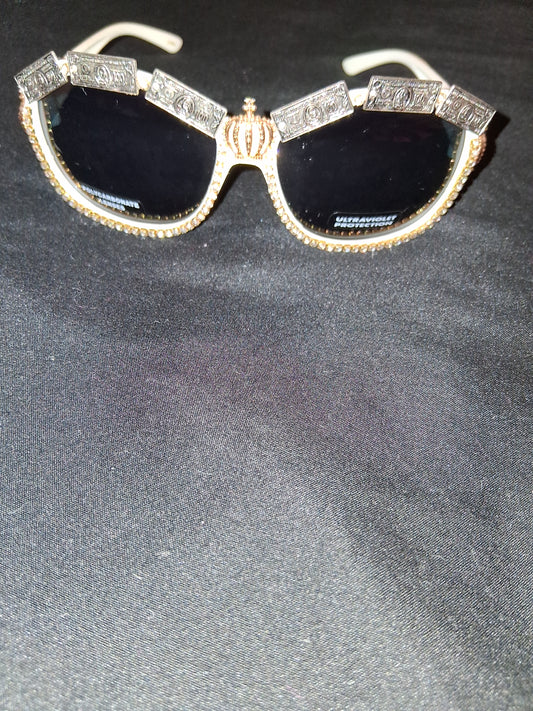COCOMONEY GLASSES 1 OF A KIND CUSTOM SUN GLASSES PLASTIC 🕶 comes with free gifts 🎁