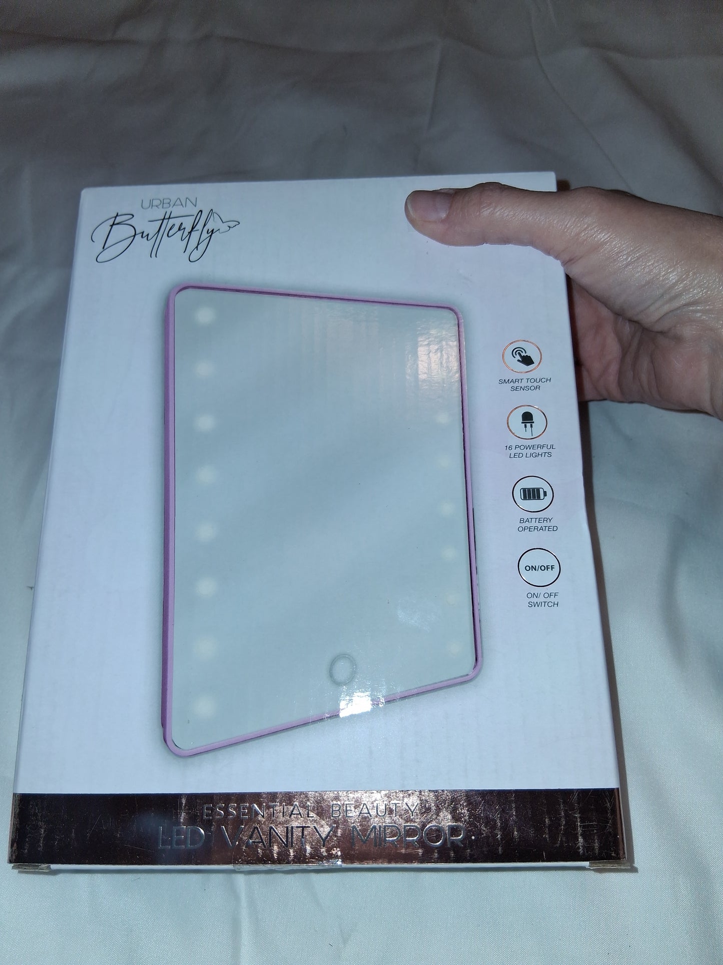 Led Pink Mirror