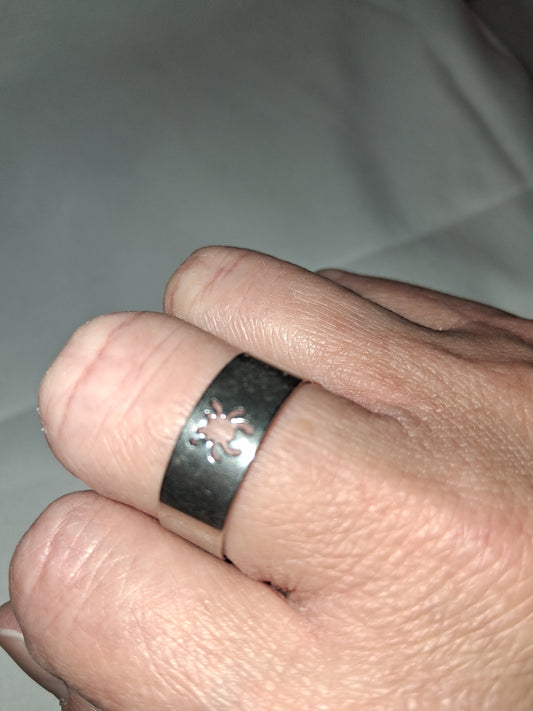 COCOMONEY Men's ring costume jewelry size 10half spider stainless steel