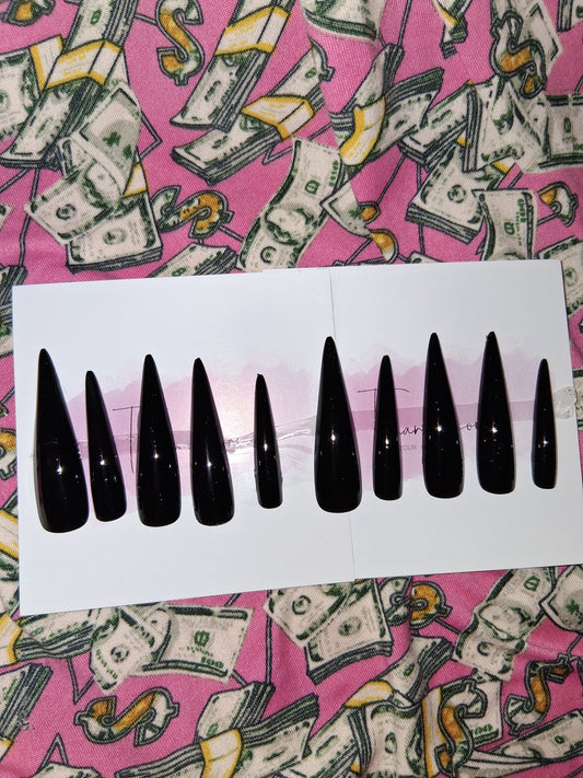 COCOMONEY NAILS CUSTOM 1 OF 1 GLUE ON PRESS ON COMES WITH FREE GIFTS #g18