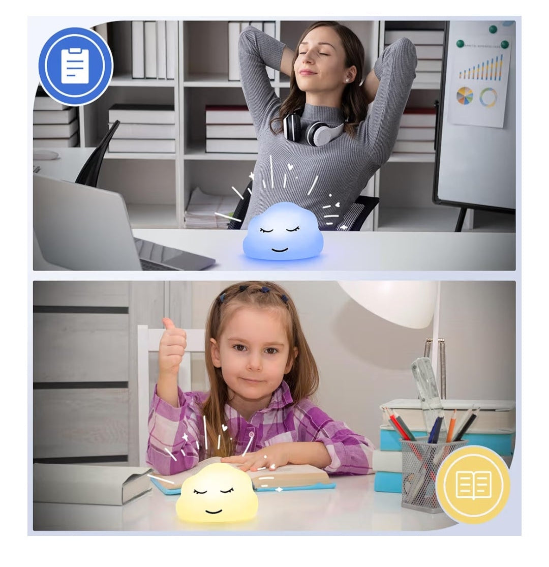 Breathing Lamp Guided Visual Meditation Tool for Mindfulness,Anxiety Relief&Calm Your Mind for Stress&Visual Relaxation and Restful Sleep,478 Seconds Breathing Rate Change 3 Colors,Gift for Kids