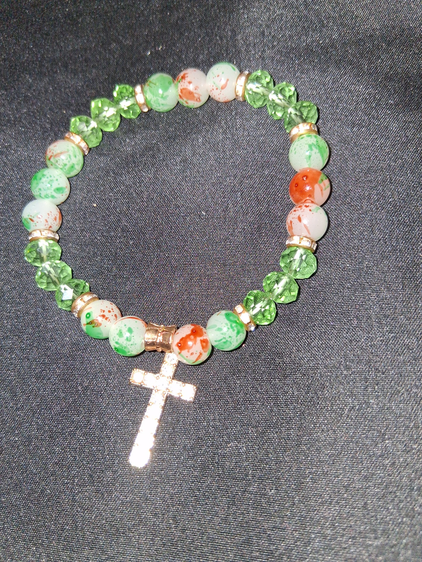 Beaded gemstone bracelet COCOMONEY costume jewelry