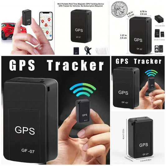 (2 Pack)GPS Locator - Magnetic Mini GPS Real-Time Vehicle Locator, Magnetic Box, Long Standby GSM SIM GPS Locator, Suitable For Vehicle, Truck, Family And Asset Tracking