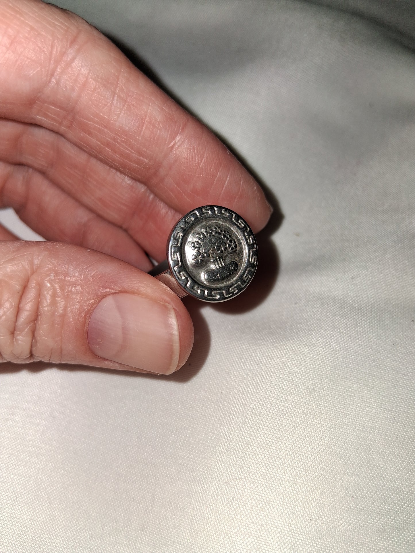 Mens stainless steel ring size 12