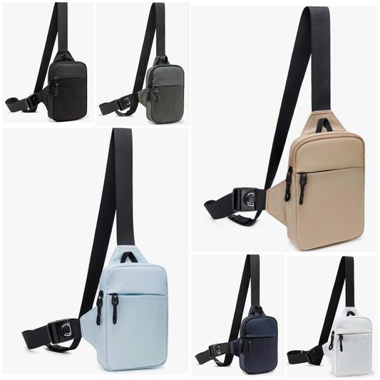 Mini Sling Bag for Women and Men, Small Crossbody Bag Casual Trendy Waterproof Phone Chest Bag for Travel