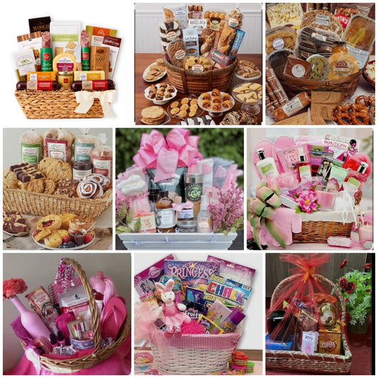 CUSTOM Girl Toys Gift baskets, Gift bags, Gift boxes, Gift buckets, Gift vases, and more