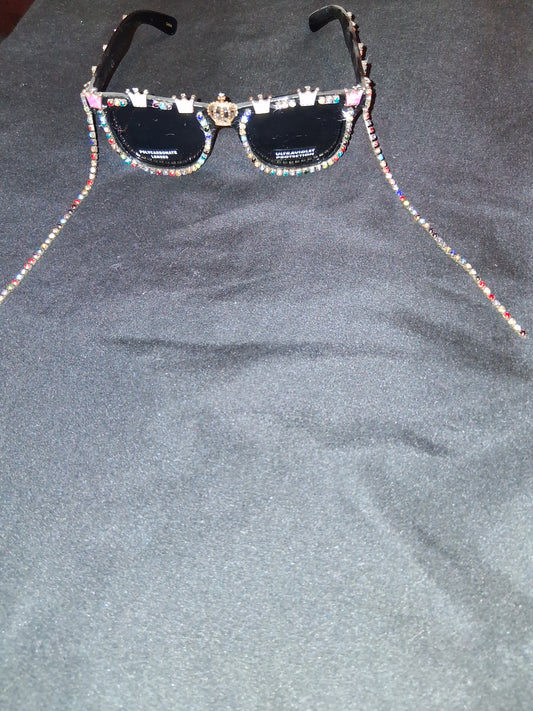 COCOMONEY GLASSES 1 OF A KIND CUSTOM SUN GLASSES PLASTIC 🕶 comes with free gifts 🎁