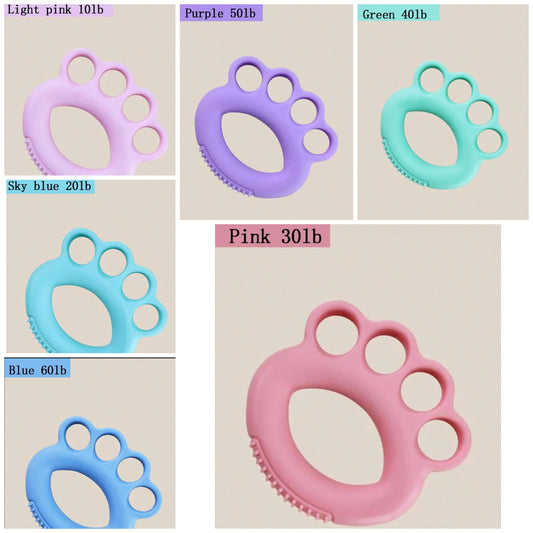 1pc Hand Grip Strengthener With Individual Finger Exerciser And Soft Silicone Hand Gripper For Home Gym Training