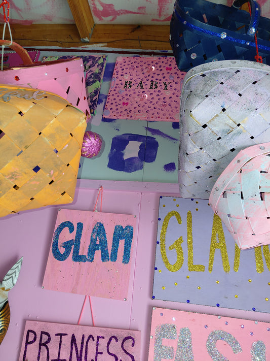 COCOMONEY ART Glam 1 OF 1 CUSTOM PIECE BY COCOMONEY
