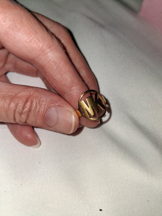 Unisex stainless steel ring size 7