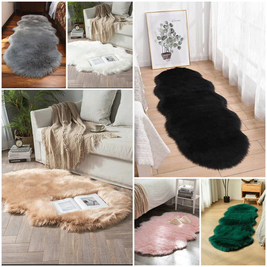 Soft Fluffy Rug for bedroom living room dining room bathroom or outdoor chair throw couch throw