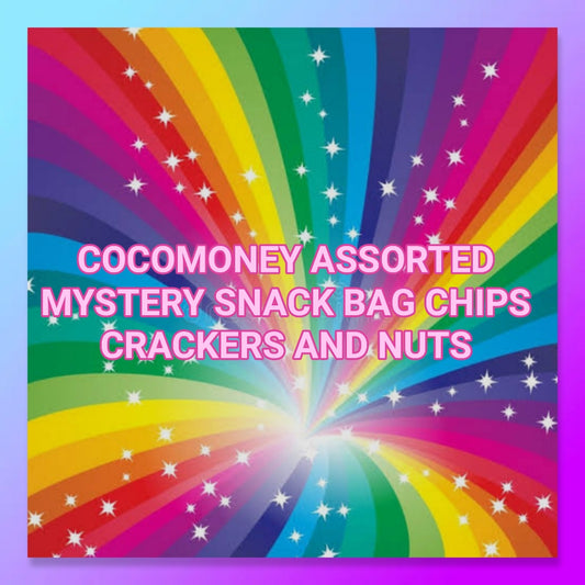 COCOMONEY Snack mix bundle assorted snacks mystery mix chips crackers pretzels and nuts