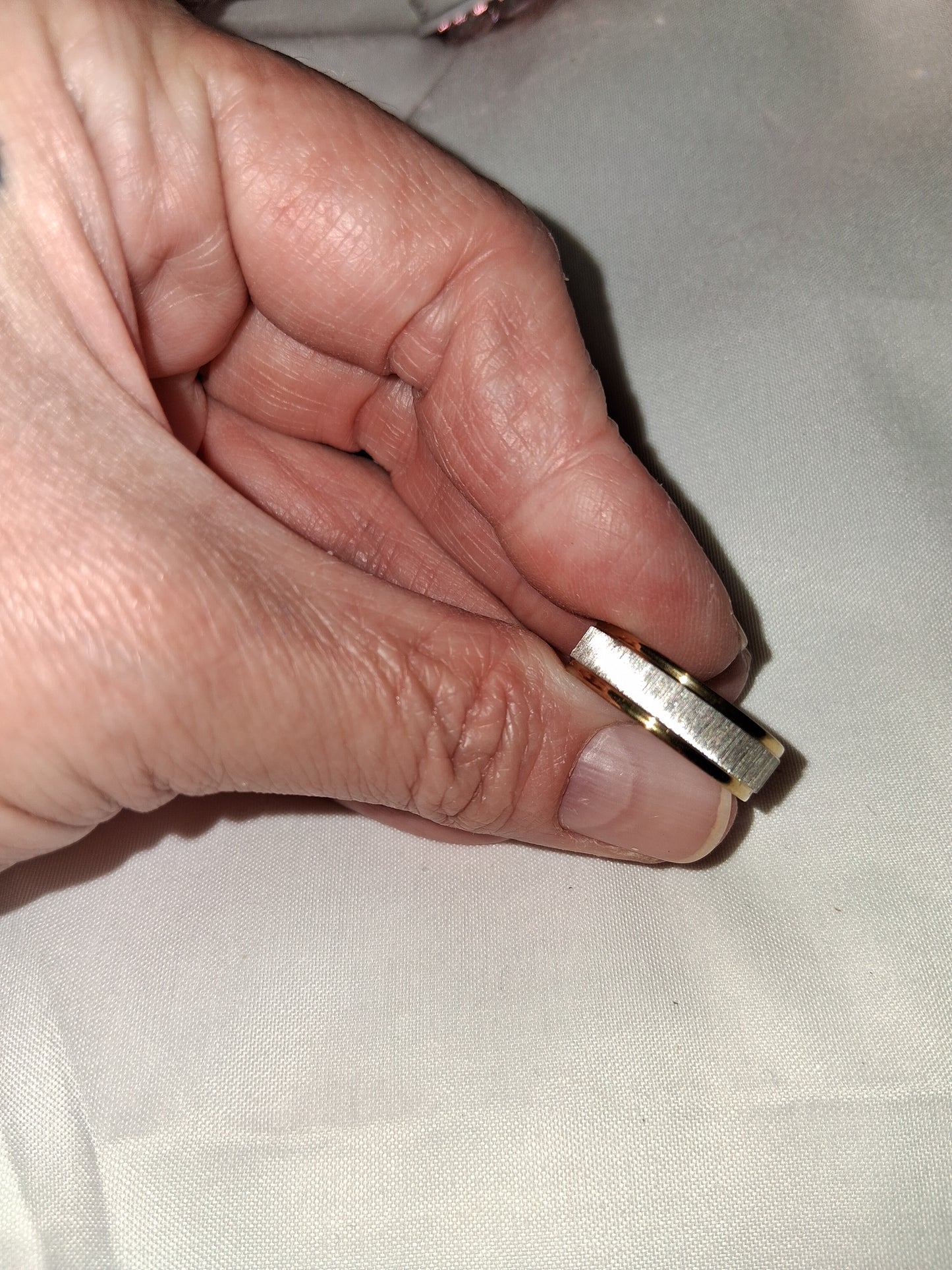 Mens stainless steel ring size
