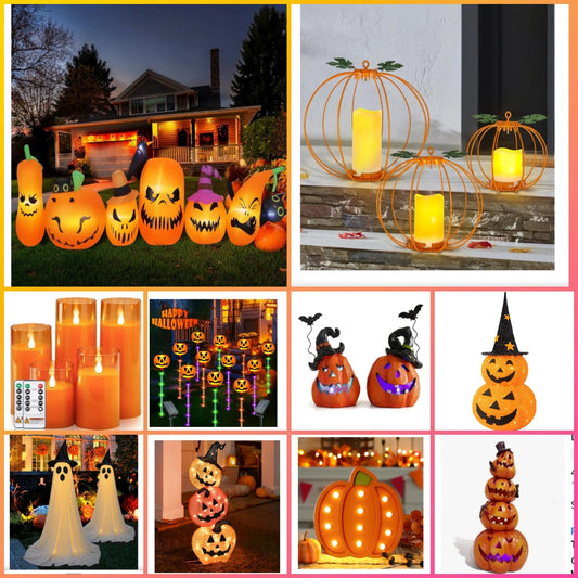 Halloween decor choose number by the item you want as shown in picture
