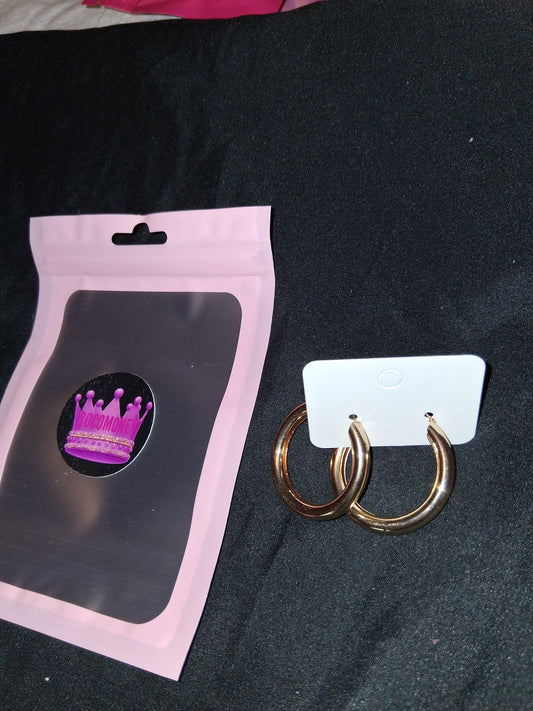 COCOMONEY EARRINGS BEAUTY AND ELEGANCE POSSIBLE MATERIALS PLASTIC RESIN METAL medium size hoops